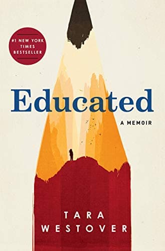 Book cover for Educated by Westover  Tara