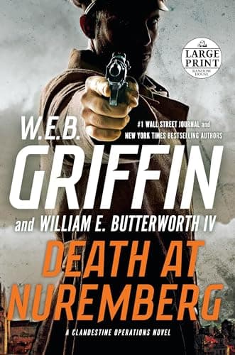 Book cover for Death at Nuremberg (Clandestine Operations) by Griffin, W.E.B.