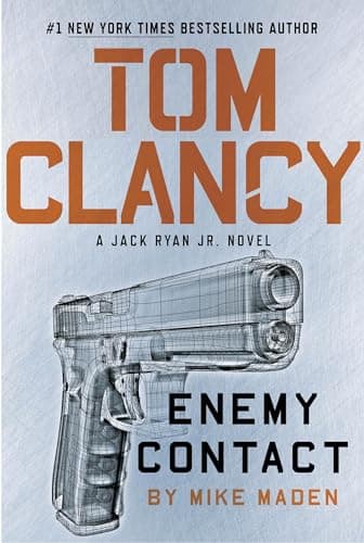 Book cover for Tom Clancy Enemy Contact (A Jack Ryan Jr. Novel) by Maden, Mike