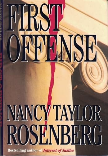 Book cover for First Offense by Rosenberg, Nancy Taylor