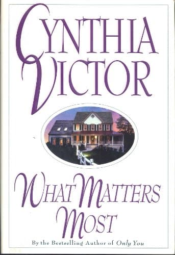 Book cover for What Matters Most: 8 by Victor, Cynthia