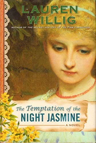 Book cover for The Temptation of the Night Jasmine (Pink Carnation) by Willig, Lauren