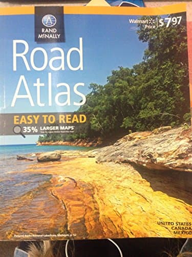 Book cover for Rand McNally Road Atlas (US, Canada, Mexico) by Rand McNally