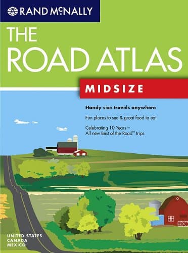 Book cover for Rand McNally The Road Atlas Midsize 2011 (Rand Mcnally Road Atlas Mid Size) by Rand McNally