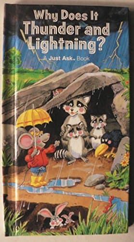 Book cover for Why Does It Thunder and Lightning? (A Just Ask Book) by Arvetis, Chris