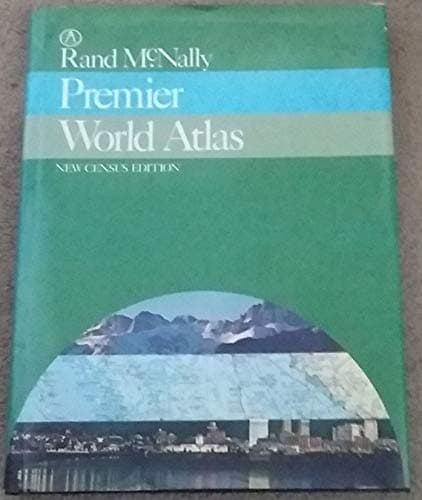 Book cover for Rand McNally Premier World Atlas, New Census Ed. by Rand McNally