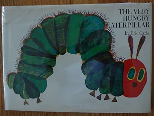 Book cover for The very hungry caterpillar by Carle, Eric
