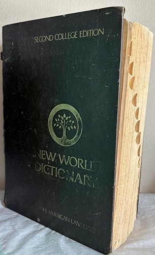 Book cover for Webster's New World dictionary of the American language by David Bernard Guralnik