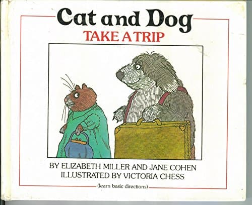 Book cover for Cat and Dog Take a Trip by Miller, Elizabeth