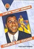 Book cover for Earvin Magic Johnson: Champion and Crusader (Book Report Biographies) by Gottfried, Ted