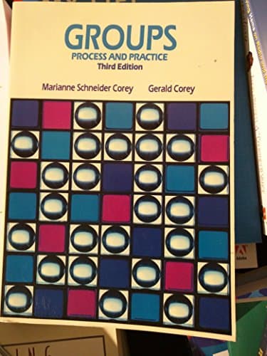 Book cover for Groups: Process and Practice (Counseling Series) by Gerald Corey