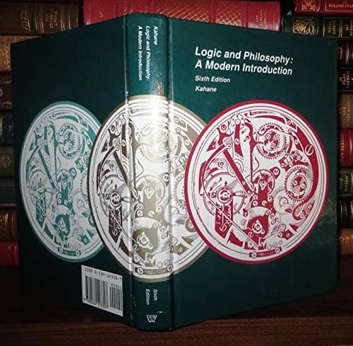 Book cover for Logic and philosophy: A modern introduction by Kahane, Howard