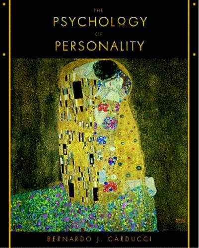Book cover for Psychology of Personality by Bernardo J. Carducci