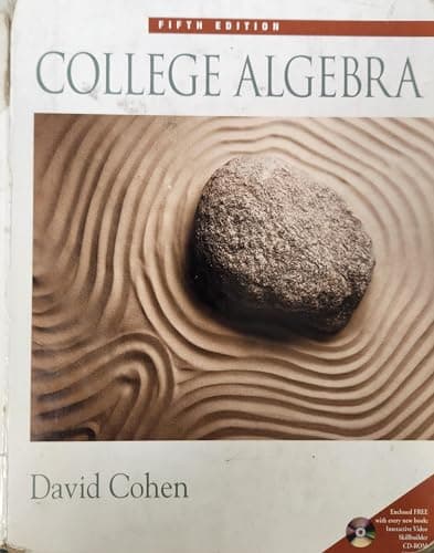 Book cover for College Algebra (with CD-ROM, Make the Grade, and InfoTrac) (Available Titles CengageNOW) by Cohen, David
