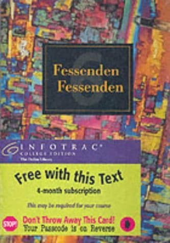Book cover for Organic Chemistry (with Online CD-ROM and InfoTrac) by Fessenden, Ralph J.