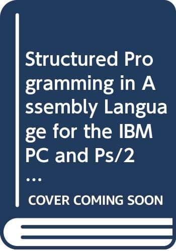 Book cover for Structured Programming in Assembly Language for the IBM PC and PS/2 by Runnion, William C.