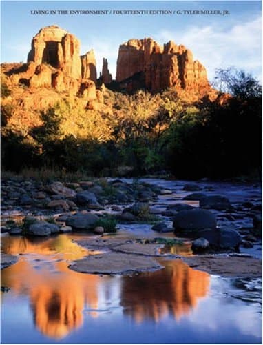 Book cover for Living in the Environment: Principles, Connections, and Solutions (with CD-ROM and InfoTrac) by Miller Jr., G. Tyler