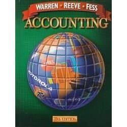 Book cover for Financial Accounting by Warren, Carl S.
