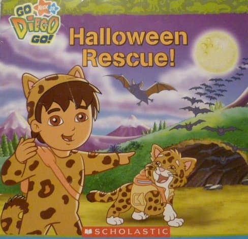Book cover for Nick Jr: Go! Diego! Go!: Halloween Rescue! by Stierle, Cynthia