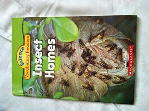 Book cover for Insect Homes Science Vocabulary Readers by Carlin, Lydia
