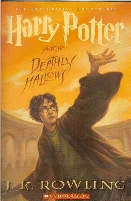 Book cover for Harry Potter and the Deathly Hallows (Book 7) by Rowling, J. K.