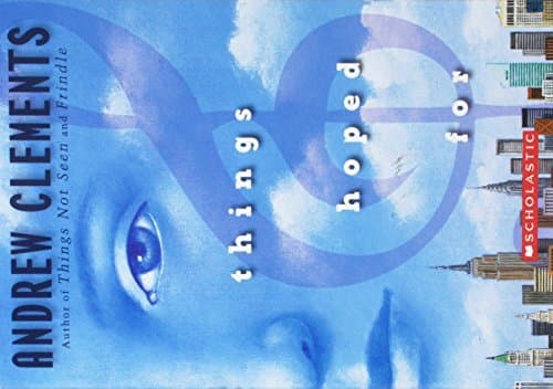 Book cover for Things Hoped For by Andrew Clements (Author)