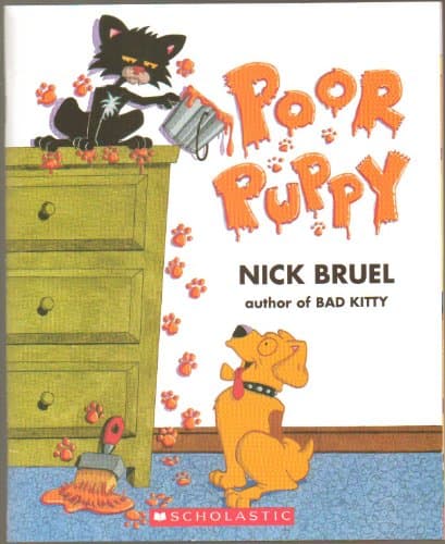 Book cover for Poor Puppy by Bruel, Nick