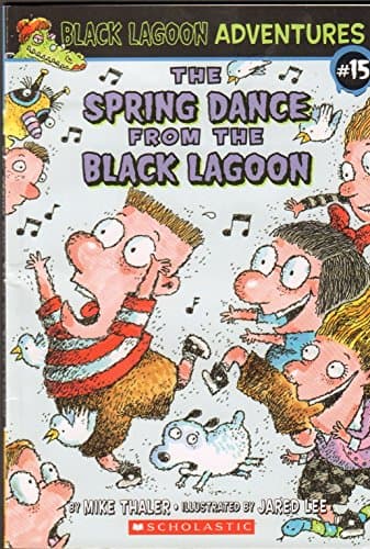 Book cover for The Spring Dance from the Black Lagoon by Mike Thaler