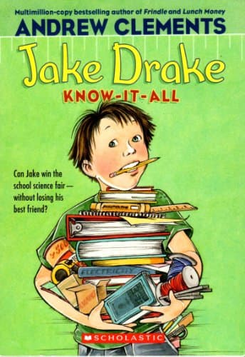 Book cover for Jake Drake, Know-It-All by Clements, Andrew