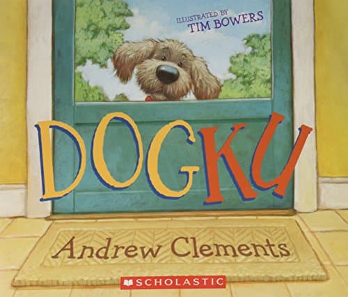 Book cover for Dogku by Andrew Clements