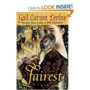 Book cover for Fairest by Gail Carson Levine