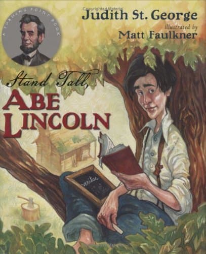 Book cover for Stand Tall, Abe Lincoln by Judith St. George