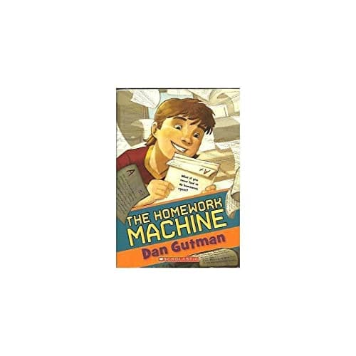 Book cover for Homework Machine by Dan Gutman