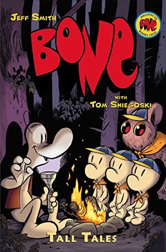 Book cover for Bone: Tall Tales by Jeff Smith