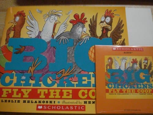 Big Chickens Fly the Coop Book & Audio CD
