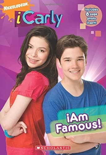 Book cover for iCarly: iAm Famous! by McElroy, Ms. Laurie