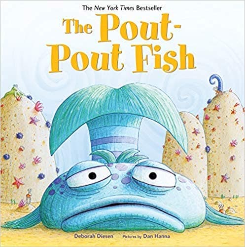 Book cover for The Pout-Pout Fish by Deborah Diesen