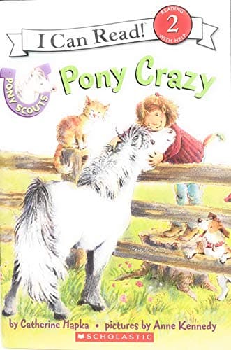 Book cover for Pony Crazy (I Can Read, reading 2) by Hapka, Catherine