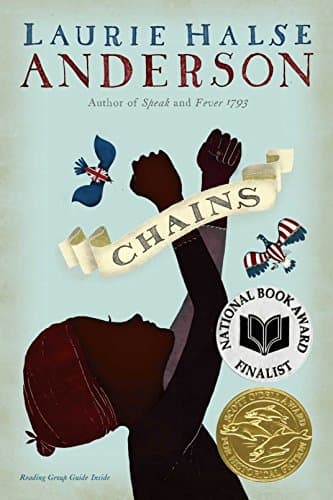 Book cover for Chains by Laurie Halse Anderson