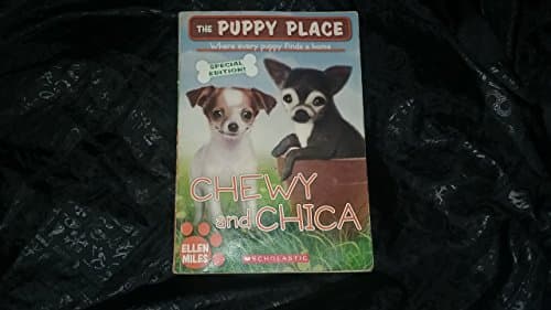 Book cover for Chew and Chica (Puppy Place, Special Edition) by Ellen Milesa
