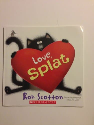 Book cover for Love, Splat by Rob Scotton