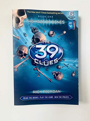 Book cover for The Maze of Bones (39 Clues, No. 1) by Rick Riordan