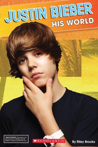 Book cover for Justin Bieber: His World (Star Scene) by Scholastic