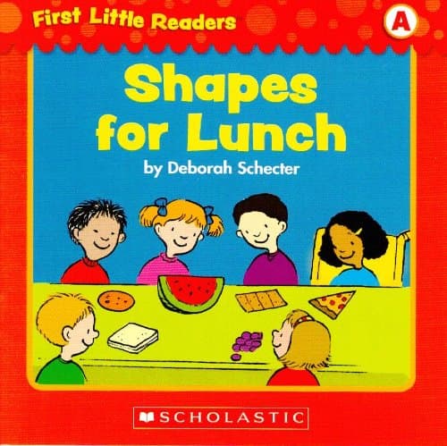 Book cover for Shapes for Lunch (First Little Readers; Level A) by Deborah Schecter