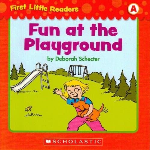 Book cover for Fun at the Playground (First Little Readers; Level A) by Deborah Schecter