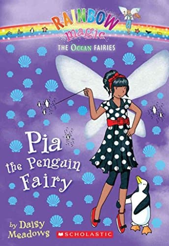 Book cover for Pia the Penguin Fairy (Ocean Fairies) by Meadows, Daisy