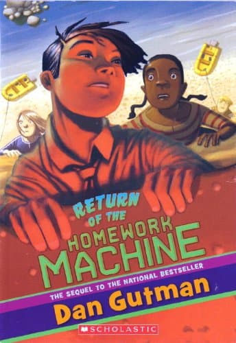 Book cover for Return of the Homework Machine by Gutman, Dan