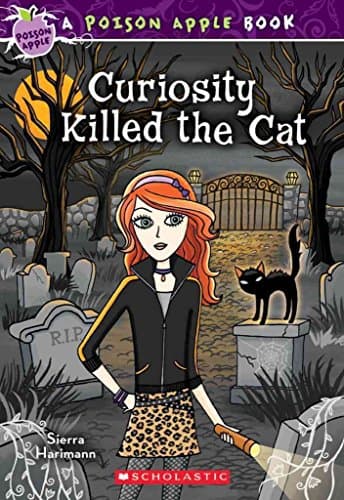 Book cover for Poison Apple #7: Curiosity Killed the Cat by Harimann, Sierra
