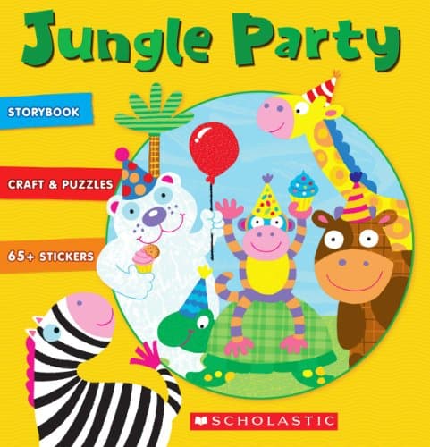 Book cover for Alex Toys: Jungle Party by Simon, Jenne