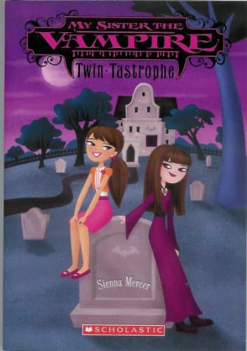 Book cover for My Sister the Vampire: Twin-tastrophe by Mercer, Sienna